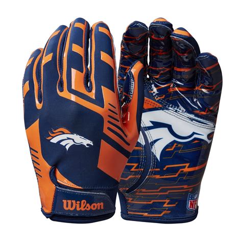 broncos football gloves